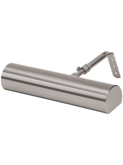 Classic 9 inch Picture Light - Title 20 Compliant in Satin Nickel.